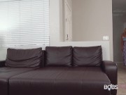 Blonde Shemale Fucked Hard A Guy In A Couch 2/16