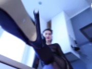 Worship Polina´s nylons and high heels!! - teaser 5/16