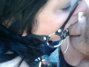 Spider Gag Extreme Drooling Face Fuck 13/16