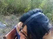 Oral Fixation Humiliation Drooling Spider Gag facial 7/16