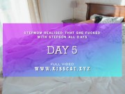 DAY 5 - Why Step son risky fucks step mom??? Share bed turn unexpected creampie 💦 2/16