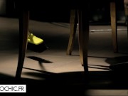 The busty brunette in lingerie gets sodomized 1/16