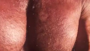 Smooth Thick Muscle Daddy Flexing