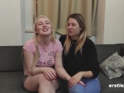 Ersties - Hot Blonde Quivers As Rebecca Tongues Her Clit 16/16