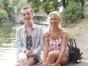 Ersties - Gabi befriedigt Lisa mit Zungenlecken 2/16