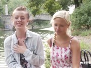 Ersties - Gabi befriedigt Lisa mit Zungenlecken 5/16