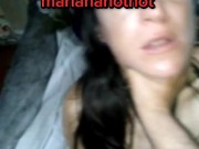 Marianahothot te hace la paja mientras se masturba 16/16