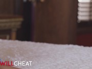 SHE WILL CHEAT - Stunning Brunette Beauty Gabi Paltrova Gets Pleasure From Another Man 3/16