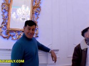 BIG NATURAL TITS Josephine Jackson Breaks In Stepdad’s New Penthouse w Wild THREESOME 1/16