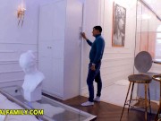 BIG NATURAL TITS Josephine Jackson Breaks In Stepdad’s New Penthouse w Wild THREESOME 2/16