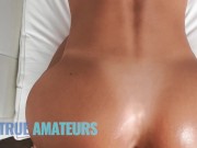 TRUE AMATEURS - Miss Magnificent's Ass Takes A Big Cock From Behind Making It Cream All Over it