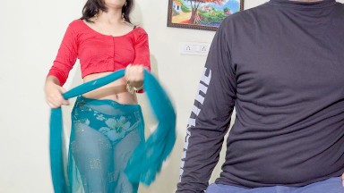 Priya ke bhaiya turns back when she was changing clothes for party and hard anal fucking