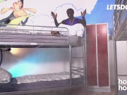 Big Ass Zuzu Sweet Interracial Fuck With BBC Roommate - HORNY HOSTEL 1/16