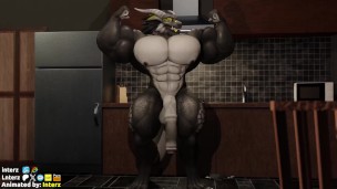 Dragons Reality Warp Muscle Hyper Growth Animation