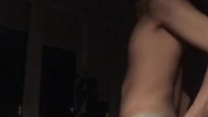 Appetizing Femboy Stroking His Butt