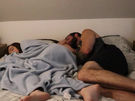 Unplanned Sex between Stepmom and Stepson. Sharing a bed with Stepmom.