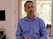 DADDY4K. Girl with perfect body seduced by BFs handsome and rich  5/16