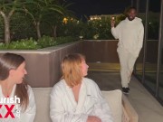 Trailer Ginger and Kourtney were enjoying themselves in a downtown Hollywood hotel and Ginger decided to call Jovan 2/16