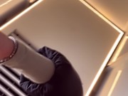 Tik-Tok model riskily fucks her pussy at the mall making her squirt 2/16