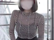 観覧車で露出プレイ♡ 巨乳を揺らしながら濃厚生ハメ中出しセックス　日本人　素人　カップル　手コキ　フェラ　かわいい　流出　　野外　露出　射精　手マン　おもちゃ　おっぱい　まろちゃんねる - Screenshot 2 of 16 - Big Boobs