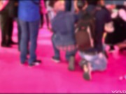 VENUS Messe Berlin - PUBLIC 3-ER MMF mit MEGA SPERMAWALK direkt auf der MESSE!!! 14/16