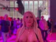 VENUS Messe Berlin - PUBLIC 3-ER MMF mit MEGA SPERMAWALK direkt auf der MESSE!!!