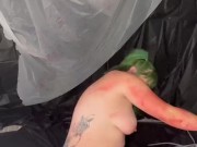 Sexy milf fuck machine cums for you