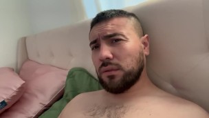 Rod stroking his big dick for Onlyfans