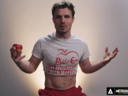ADULT TIME - How Men Orgasm With Robby Apples! WATCH HIM JERK OFF! - FULL SCENE