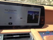 Hanging out with a very sexy girl car fun and also rubbing her clit until she cums POV 4/16