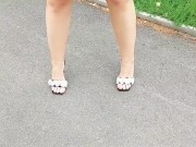 I ate the pussy of a strange girl I saw on the street. She had several orgasms. Real! 2/16