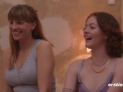 Ersties - 3 Girls Pamper Hot Blonde With a Strapon 7/16