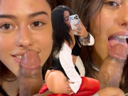 BLOWKETING - @IZAMARIPOSA vuelve a dar una rica mamada a cambio de promo para su OF