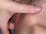 Girl playing with wet pussy 14/16