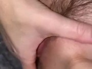 Girl playing with wet pussy 15/16