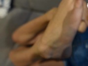 Slender big feet and toe sucking of Lexi - teaser 7/16