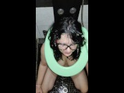 Dirty stepmom toilet worship, wants to be a human toilet slave 6/16