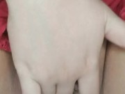 Tocando uma siririca bem molhadinha 9/16