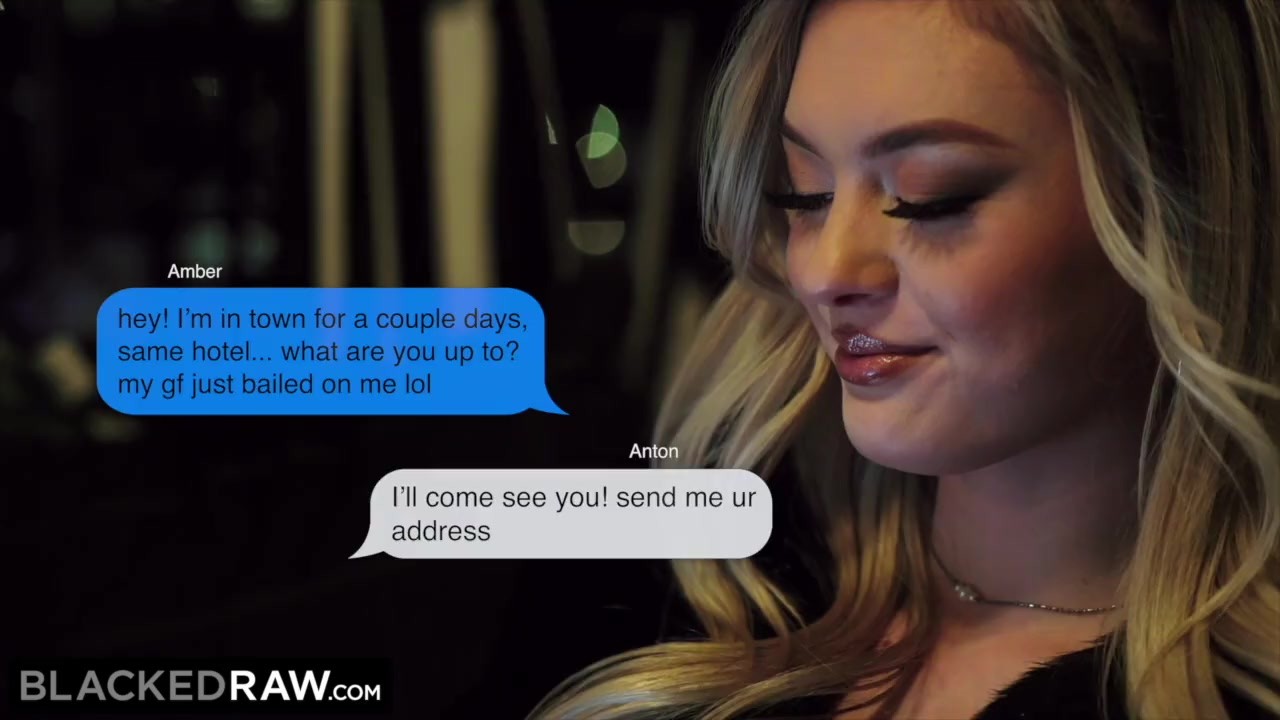BLACKEDRAW Hungry Blonde Amber gets a super sized BBC treat - Free Sex Video - RedTube