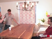 A Busty BBW is NAiled by her 2 StepSons 1/16