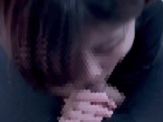 奥まで咥えさせられて興奮しながら「美味しい」と言っちゃうhentai彼女♡ cum in mouth 口内射精 11/16