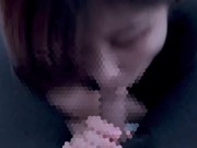 奥まで咥えさせられて興奮しながら「美味しい」と言っちゃうhentai彼女♡ cum in mouth 口内射精 12/16