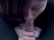 奥まで咥えさせられて興奮しながら「美味しい」と言っちゃうhentai彼女♡ cum in mouth 口内射精 5/16