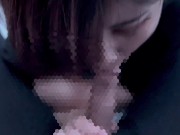 奥まで咥えさせられて興奮しながら「美味しい」と言っちゃうhentai彼女♡ cum in mouth 口内射精 6/16