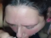 Princess VampWolfBanger licking her cream off of Daddy's Cock  Ball sucking Cock Worship 15/16