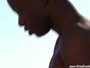 Beautiful Black Couple Love To Make Love Outdoors In Africa 9/16