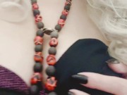 Werewolf pleasures my body in the woods!