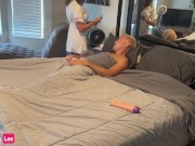 Naughty Nurse Knows How to Make a Man Feel Better When He's Sick 2/16