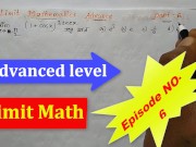 Advanced Limit Math part 6 1/16