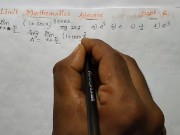 Advanced Limit Math part 6 3/16